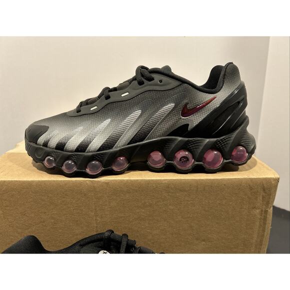Size 8M/9.5W Nike Air Max DN8 Black DK Smoke Grey Pink Blast IH4119 004 NEW OG B main image 6